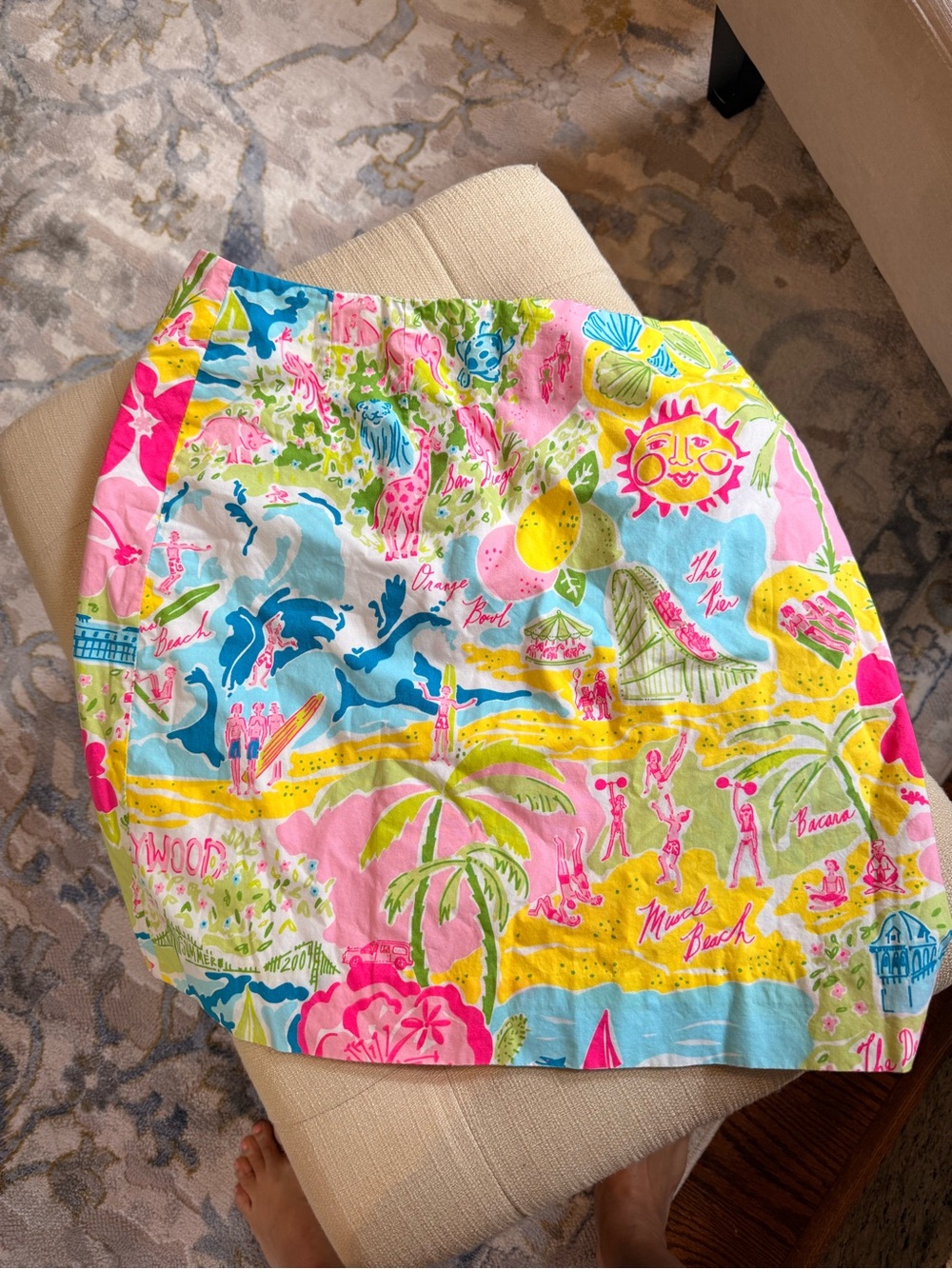 Lilly Pulitzer skirt! size 6 EUC